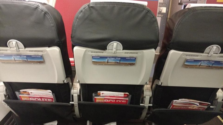 Airlines Seat Back Advertising